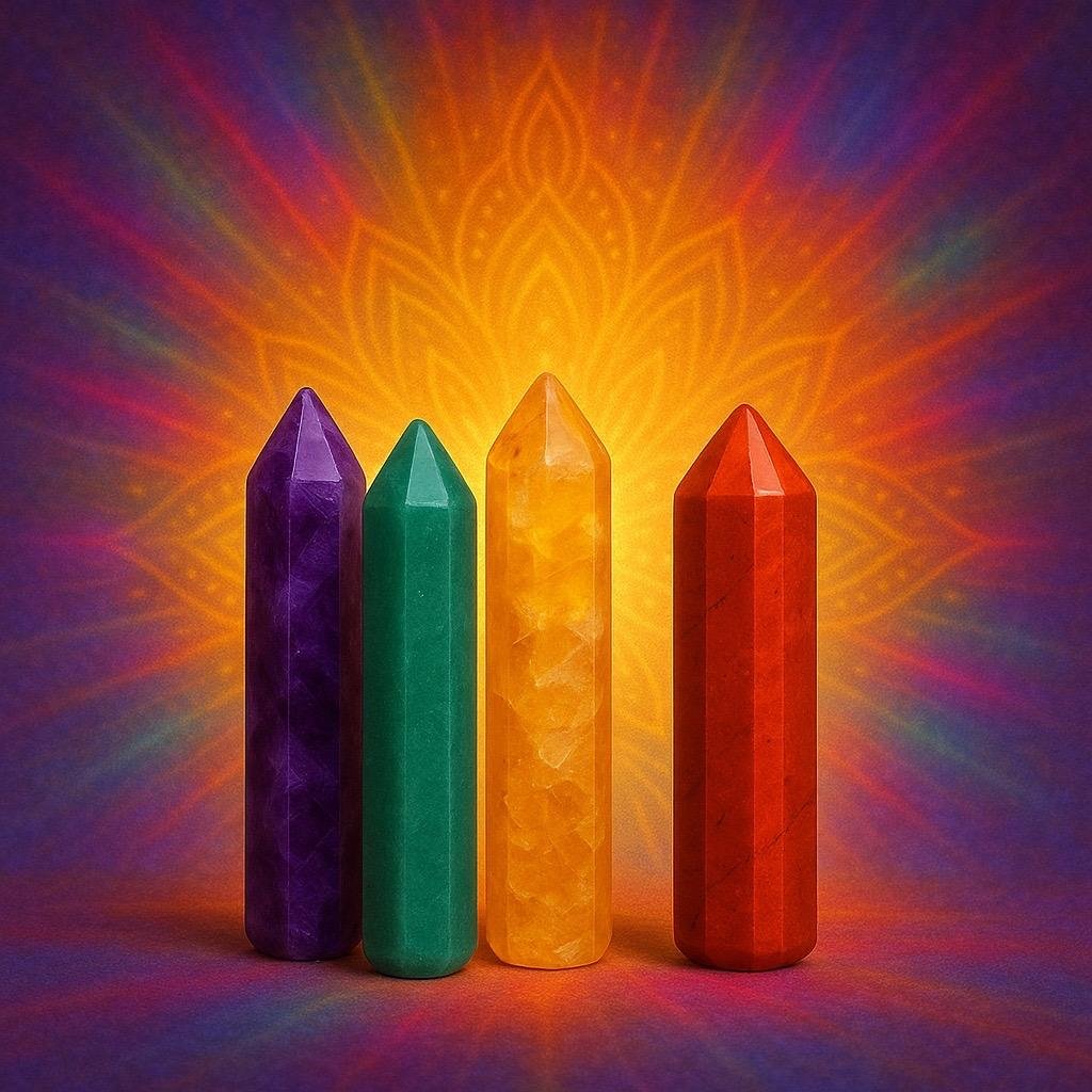 Crystal towers